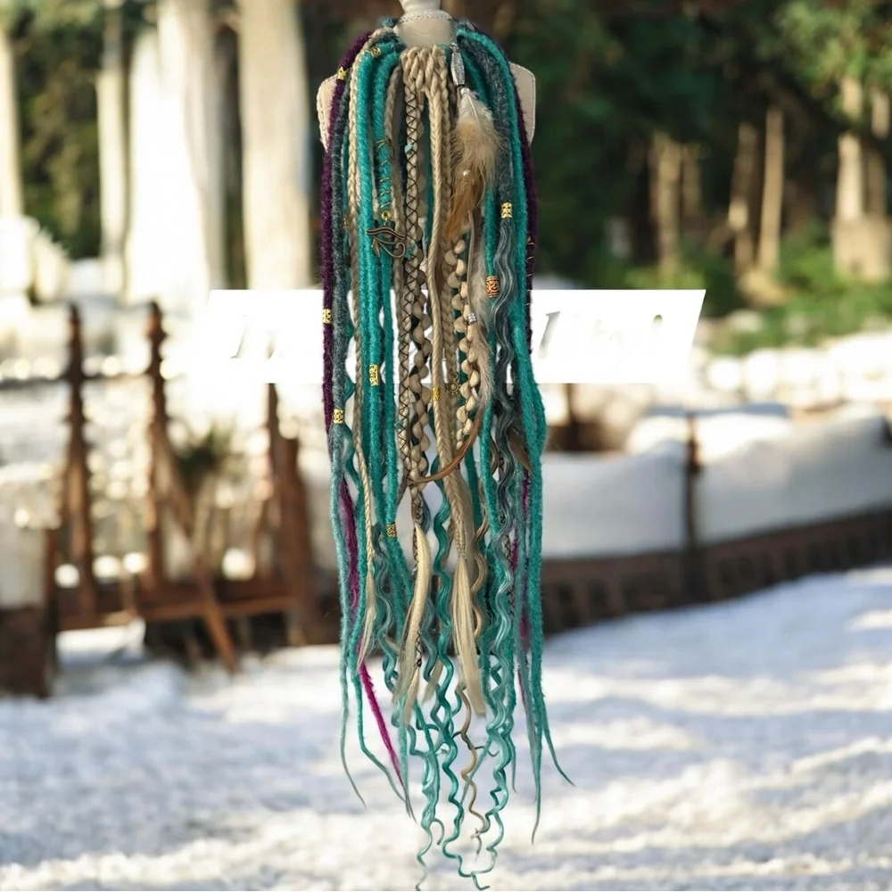 Mermaid Boho Goddess Ponytail - Picture 4 of 6